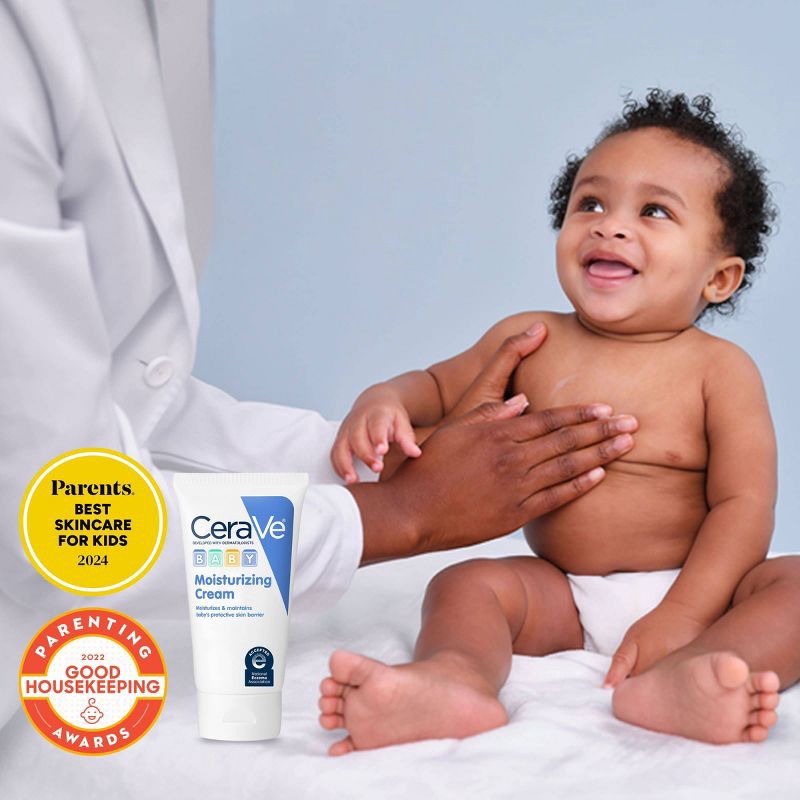 slide 4 of 11, CeraVe Baby Body Gentle Moisturizing Body Cream Fragrance-Free - 5 fl oz, 5 fl oz