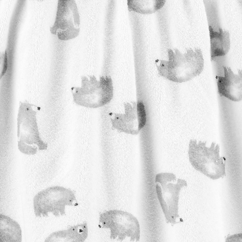slide 3 of 3, Carter's Just One You® Baby Bear Bath Robe - White, 1 ct