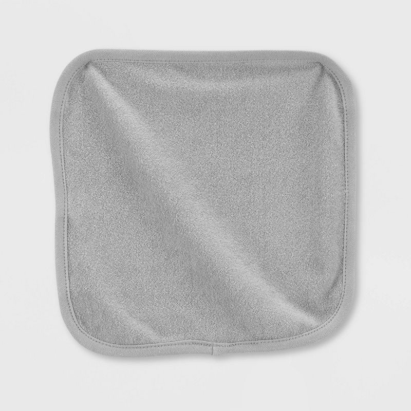 slide 2 of 3, Carter's Just One You® Baby Bear Washcloths - Gray, 1 ct
