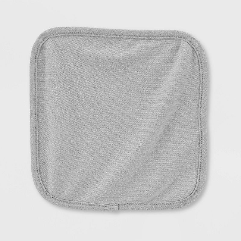 slide 3 of 3, Carter's Just One You® Baby Bear Washcloths - Gray, 1 ct