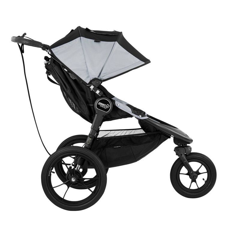 slide 2 of 7, Baby Jogger Summit X3 Jogging Stroller Jet, 1 ct