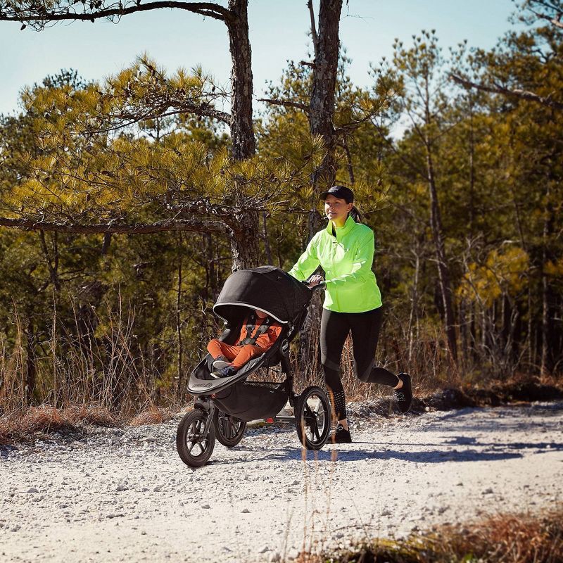 slide 5 of 7, Baby Jogger Summit X3 Jogging Stroller Jet, 1 ct