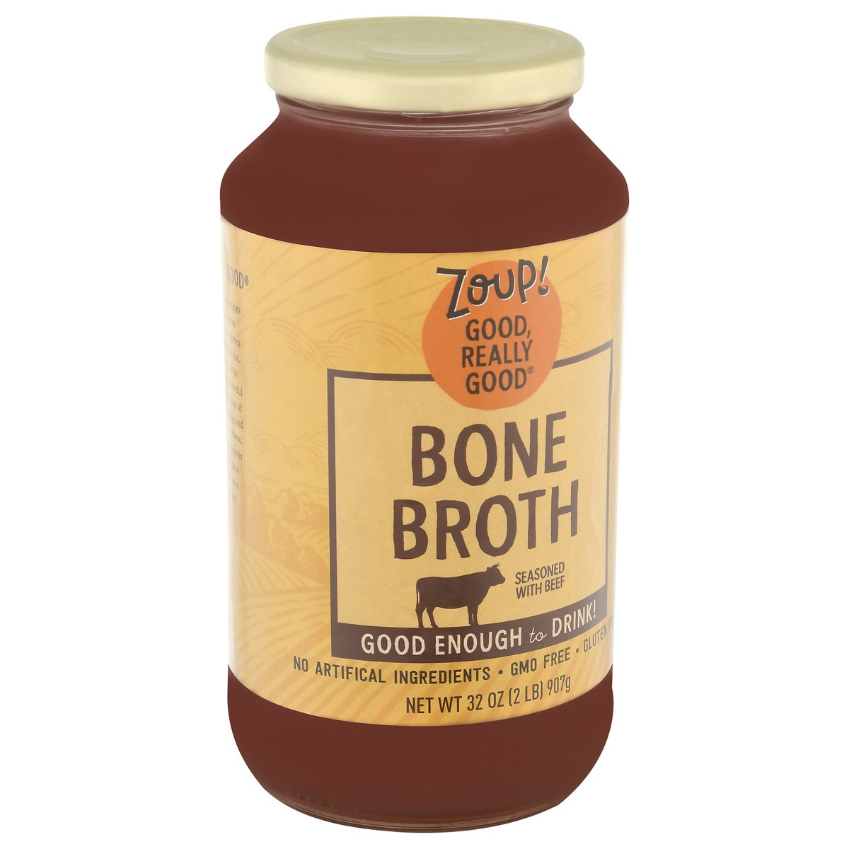 slide 4 of 9, Zoup! Bone Broth 32 oz, 32 oz