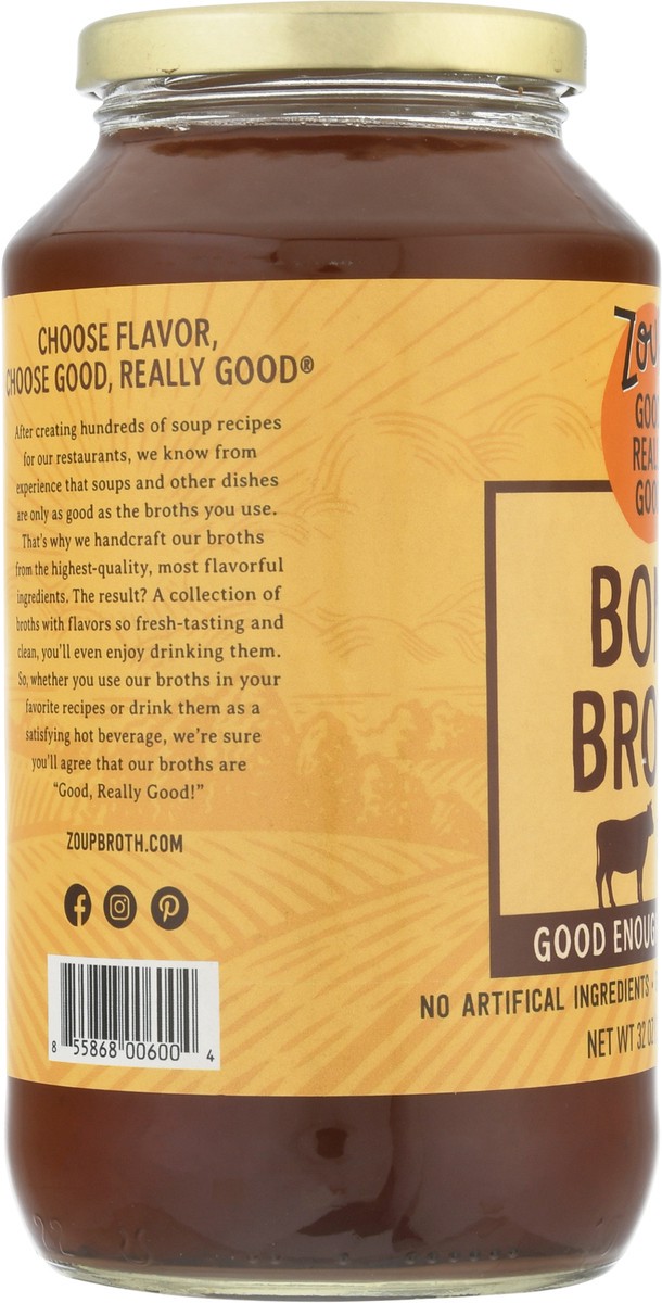 slide 5 of 9, Zoup! Bone Broth 32 oz, 32 oz