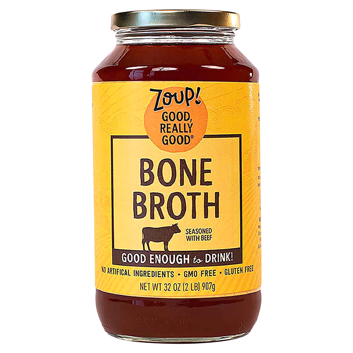 slide 1 of 1, Zoup! Beef Bone Broth, 31 fl oz