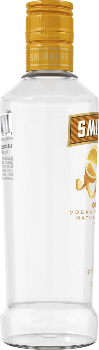 slide 3 of 3, Smirnoff Orange Vodka, 375 ml