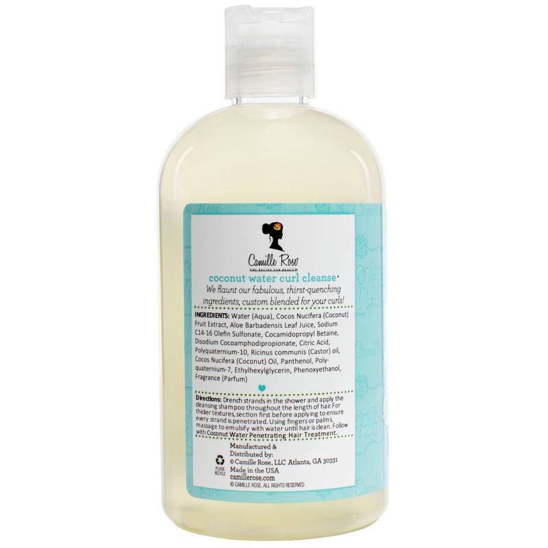 slide 3 of 4, Camille Rose Coconut Water Shampoo - 12 fl oz, 12 fl oz