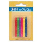 Bakery Crafts Neon Candles - Assorted