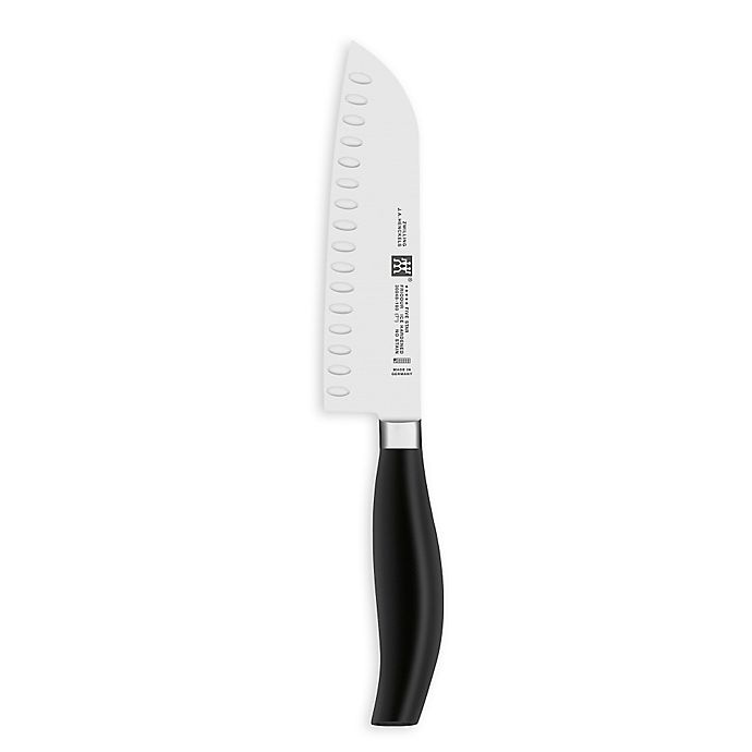 slide 1 of 1, Zwilling J.A. Henckels Five Star Hollow-Edge Santoku Knife, 7 in