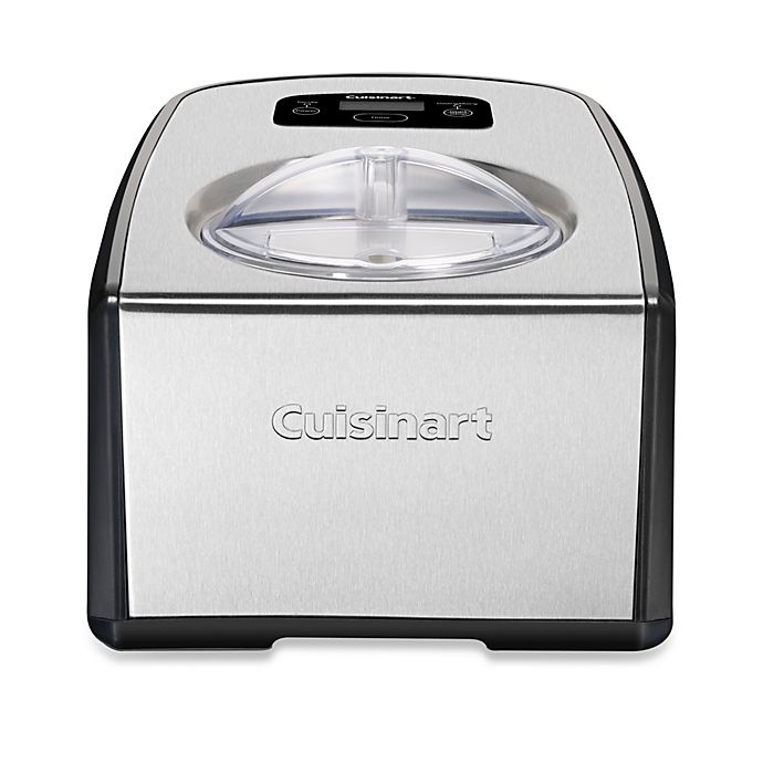 slide 1 of 1, Cuisinart Compressor Ice Cream And Gelato Maker - Black And Stainless Steel ICE-100, 1 ct