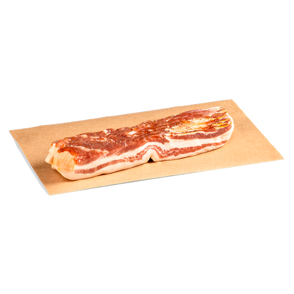 slide 1 of 1, Hy-Vee Country Smokehouse Thick Hickory Smoked Slab Bacon, per lb