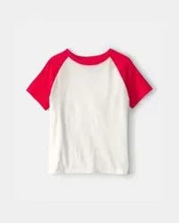 Carters Kid Colorblock T-Shirt - Red/White White XL