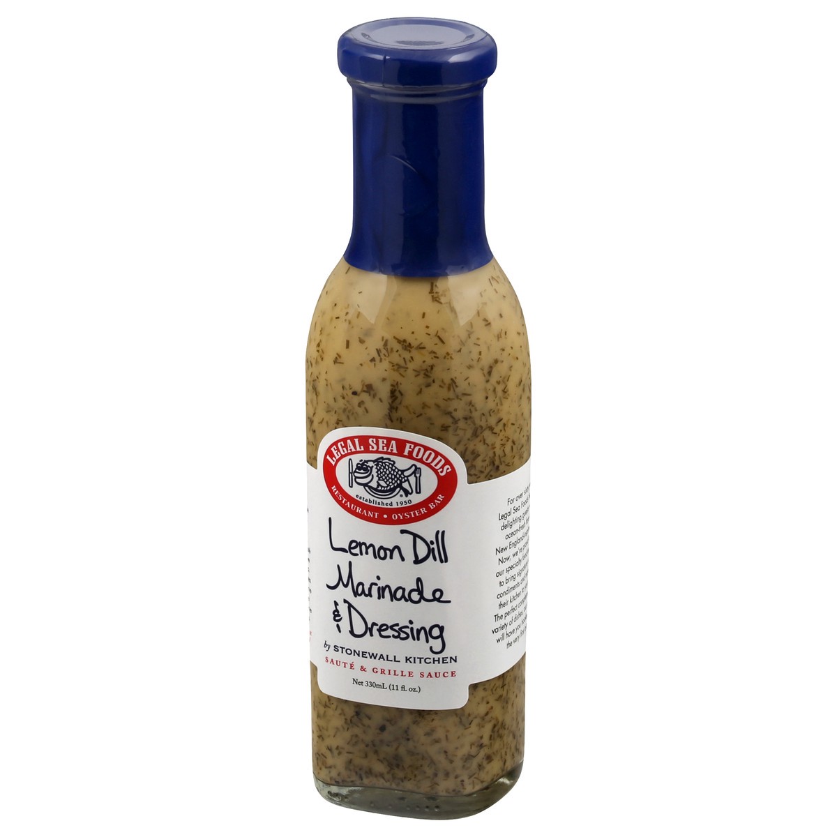 slide 3 of 12, Legal Sea Foods Lemon Dill Marinade & Dressing 330 ml, 330 ml