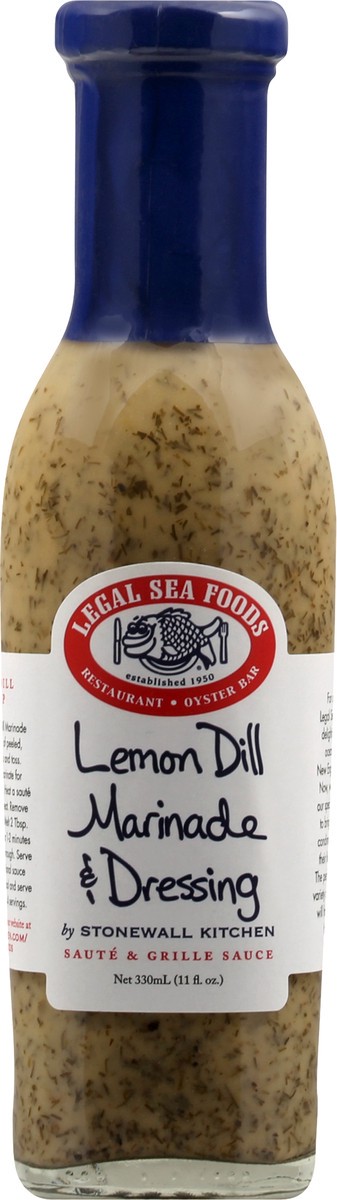 slide 1 of 12, Legal Sea Foods Lemon Dill Marinade & Dressing 330 ml, 330 ml