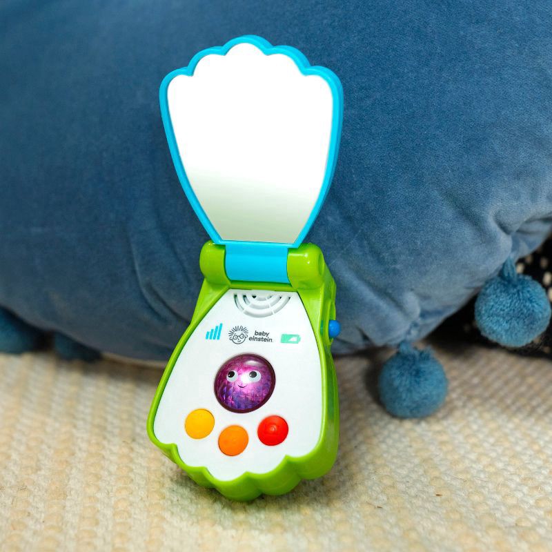 slide 3 of 16, Baby Einstein Ocean Explorers Shell Phone Musical Toy Telephone, 1 ct