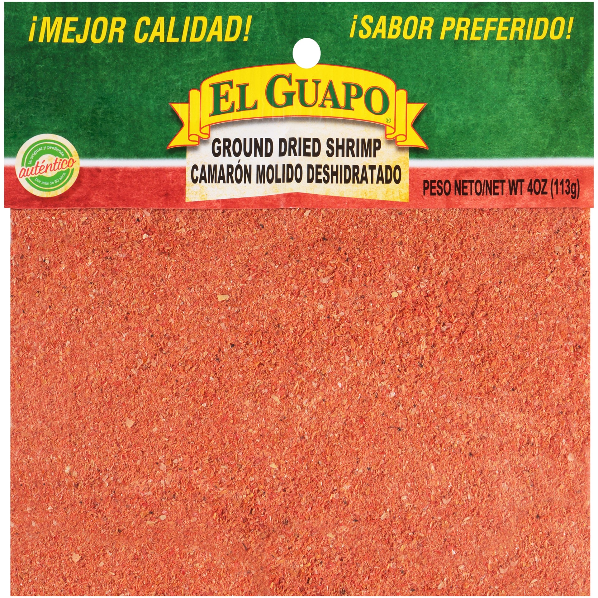 slide 1 of 6, El Guapo Ground Shrimp, 4 oz