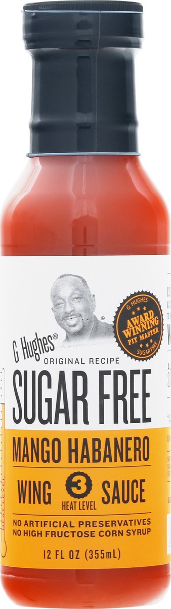 slide 1 of 12, G Hughes Sauce Wing Mango Habanero, 12 oz
