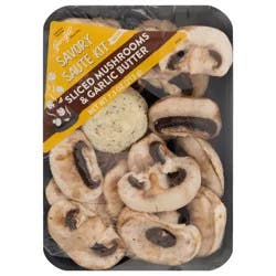 Mushrooms Sliced Garlic Herb