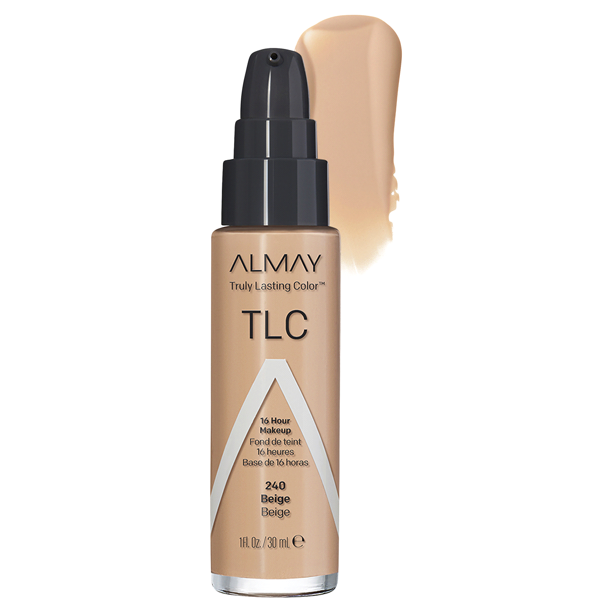 slide 1 of 1, Almay Truly Lasting Color 16 Hour Makeup - 240 Beige, 1 oz