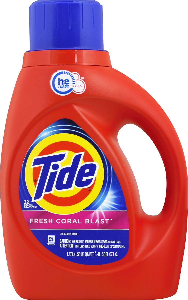 slide 1 of 3, Tide Detergent 50 oz, 50 oz