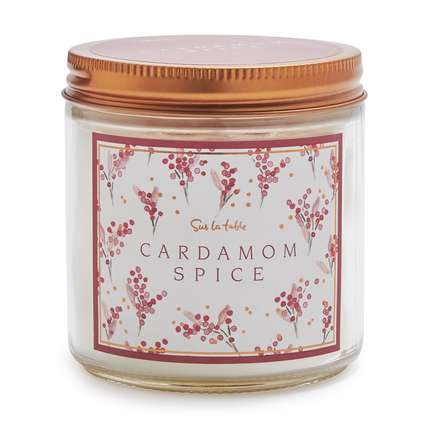 slide 1 of 1, Sur La Table Cardamom Spice Soy Candle, 10.9 oz