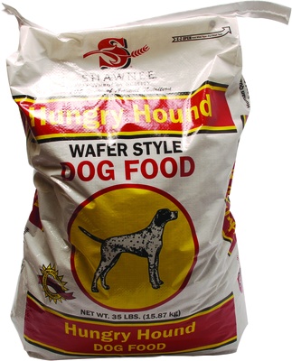 slide 1 of 1, Hungry Hound Dog Food, 35 lb