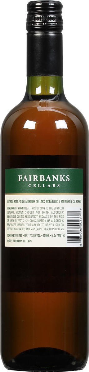 slide 7 of 10, Fairbanks Gallo Family Vineyards / Gallo Of Sonoma Fairbanks Sherry White Blend, 750 ml