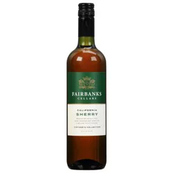 Fairbanks Cellars California Sherry 750 Bottle