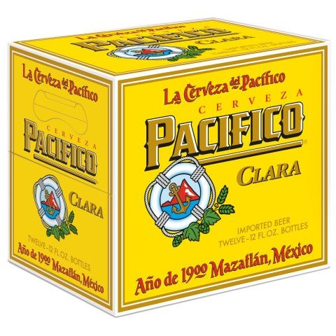 slide 1 of 1, Pacifico Clara Bottle, 12 oz