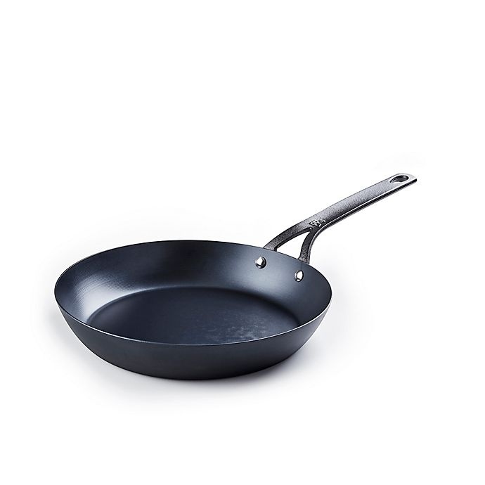 slide 1 of 1, BK Black Steel Fry Pan, 10 in