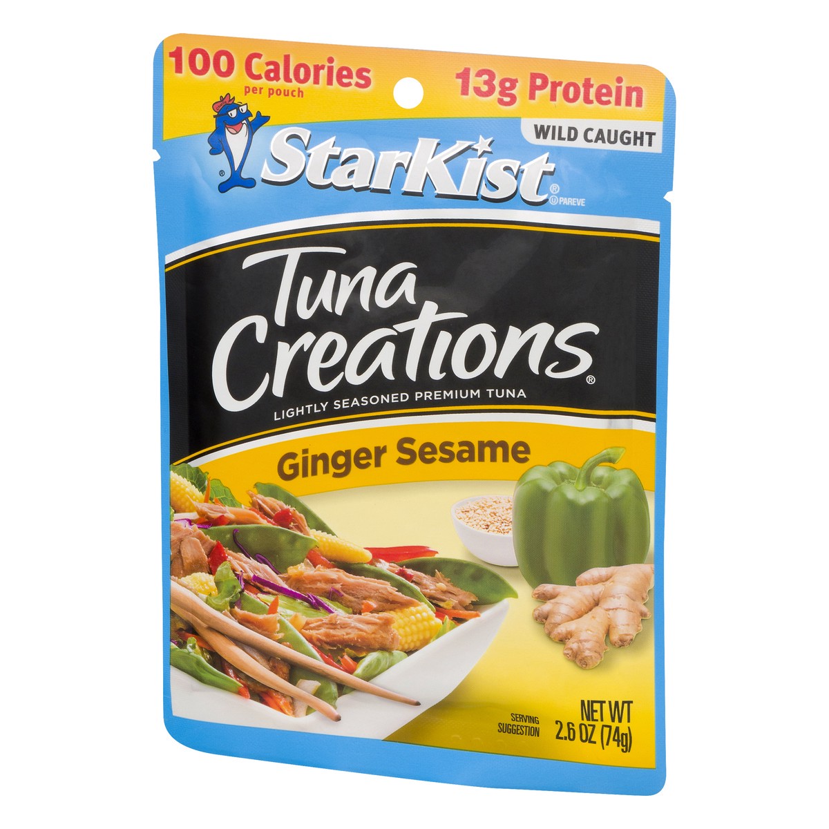 slide 9 of 9, StarKist Tuna Creations Ginger Sesame Tuna 2.6 oz, 2.6 oz