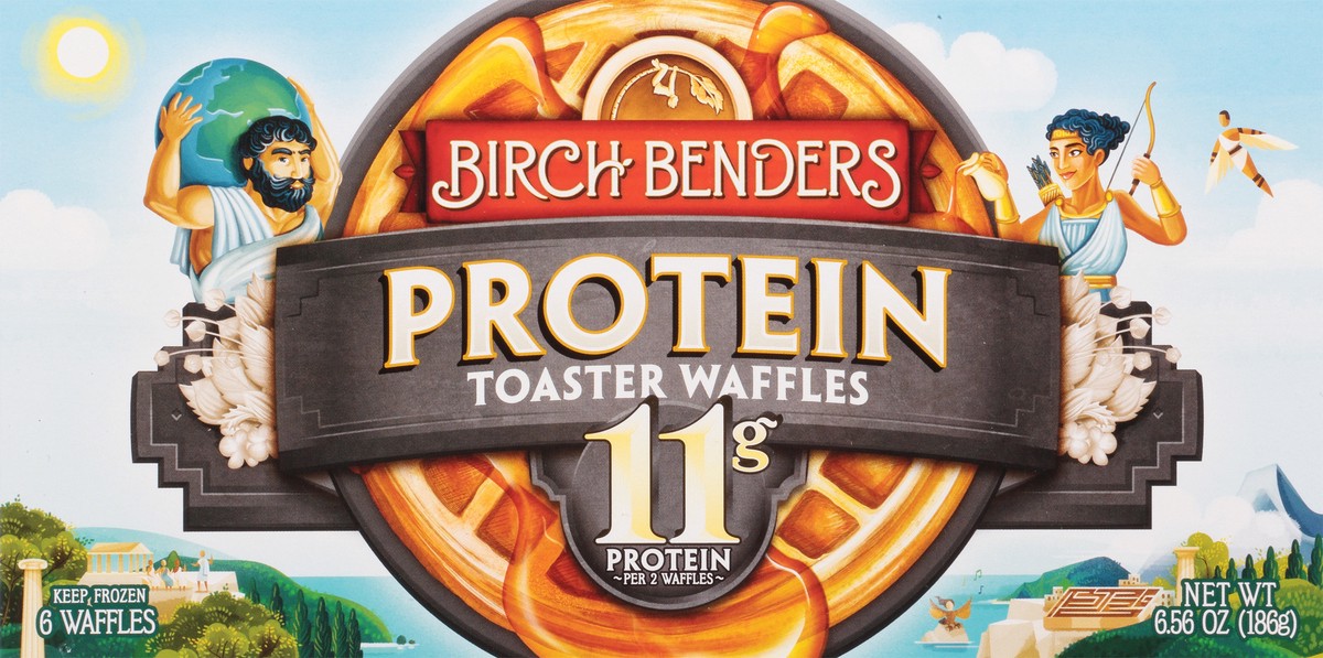 slide 13 of 14, Birch Benders Protein Toaster Waffles 6 ea, 6 ct