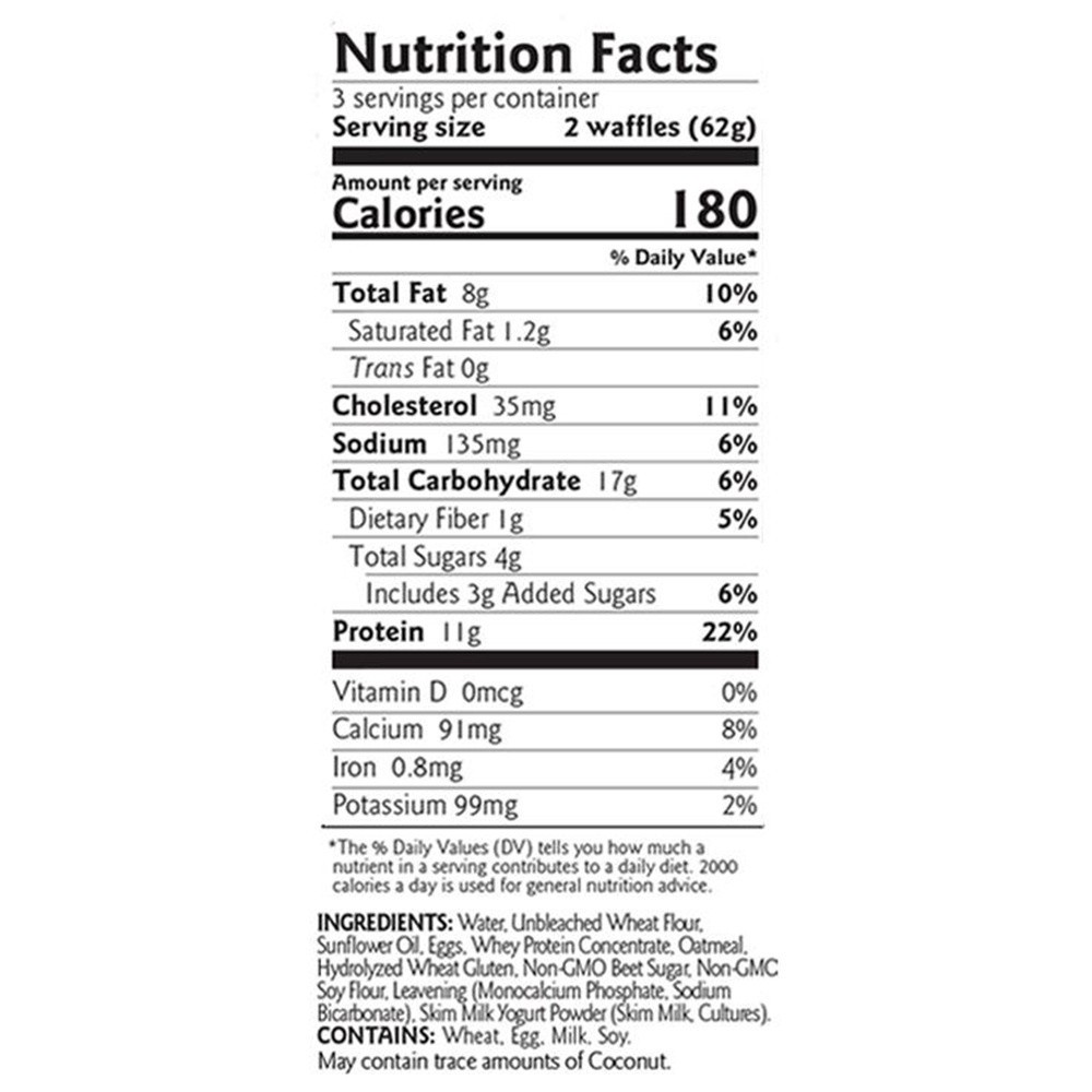 slide 1 of 14, Birch Benders Protein Toaster Waffles, 6ct, 6 ct