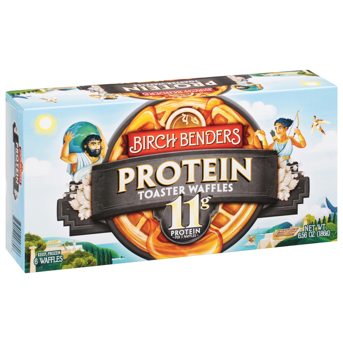 slide 11 of 14, Birch Benders Protein Toaster Waffles 6 ea, 6 ct