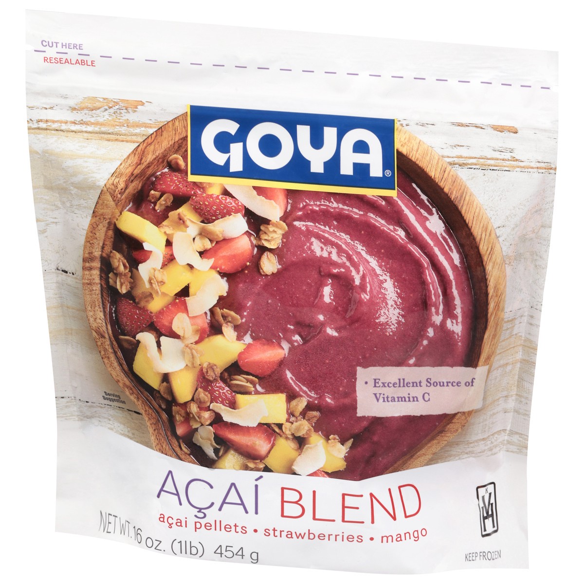 slide 4 of 4, Goya Acai Blend 16 oz, 