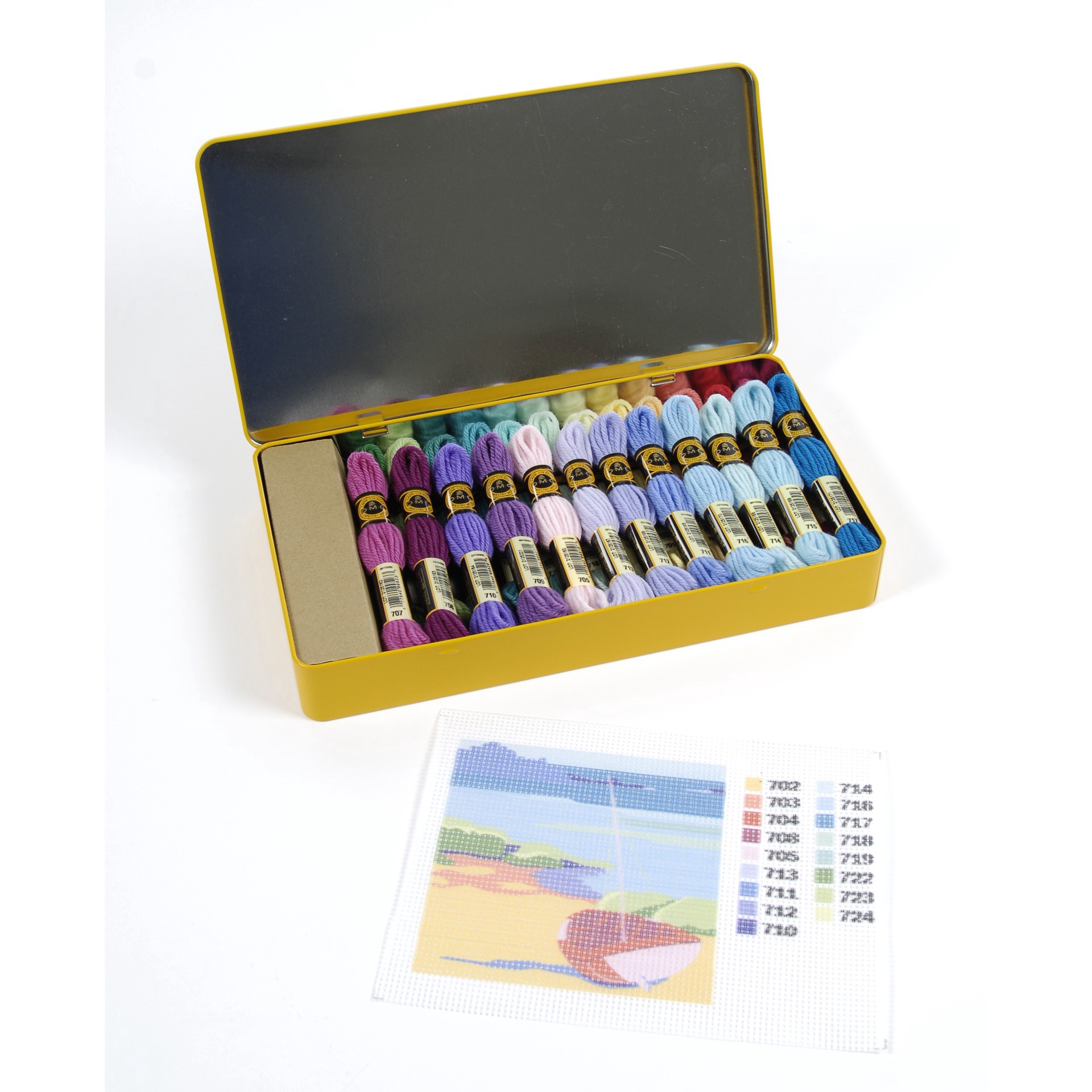 slide 4 of 5, Dmc Laine Colbert Tapestry Wool Set, 8.7 yd