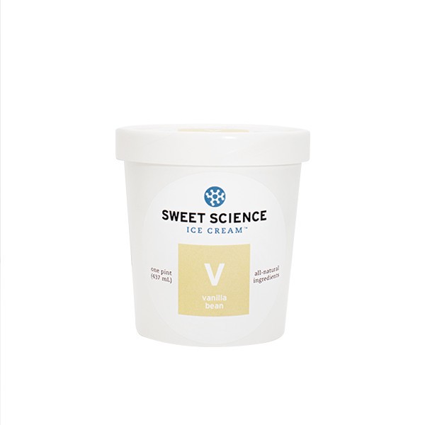 slide 1 of 1, Sweet Science Vanilla Bean Ic, 1 pint