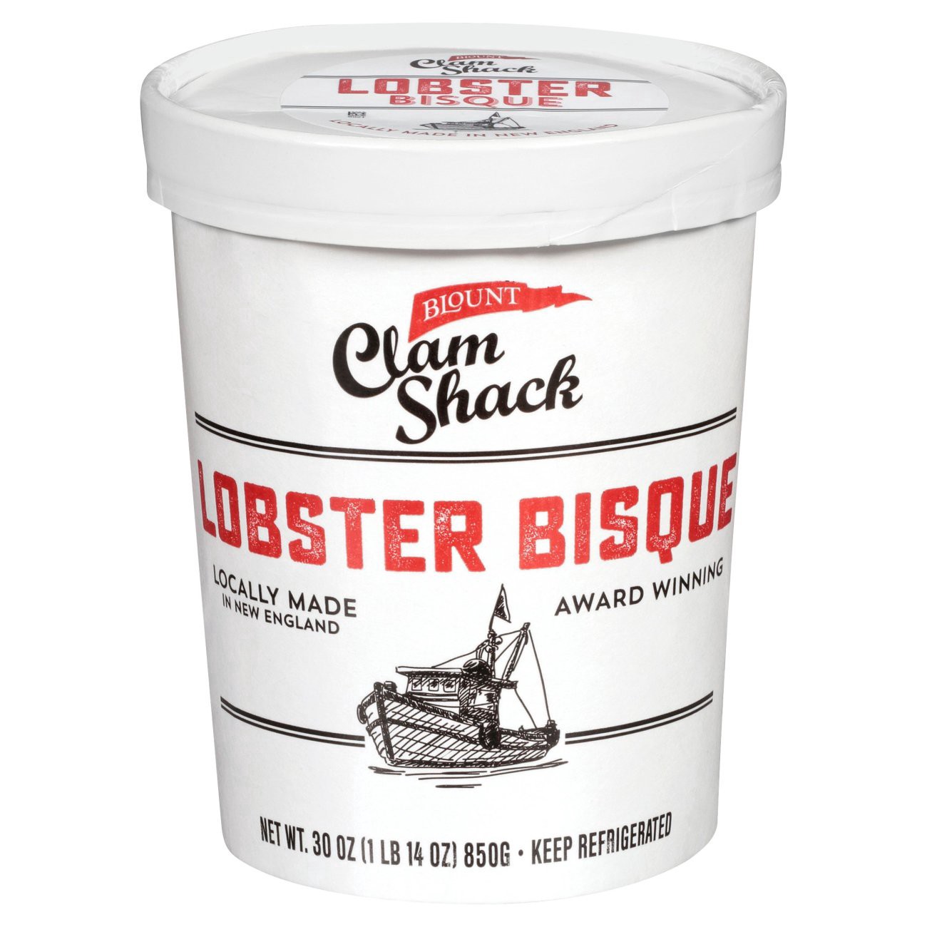 slide 1 of 11, Blount Clam Shack Lobster Bisque, Soup, 30 OZ Bag-In-Cup, 30 oz
