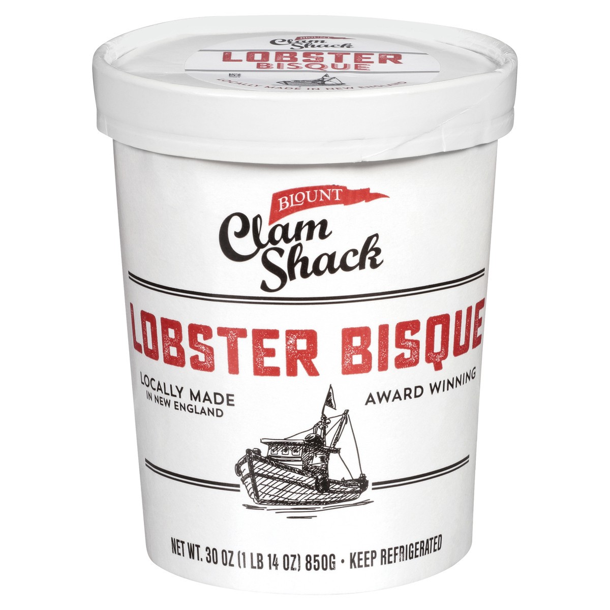 slide 11 of 11, Blount Clam Shack Lobster Bisque, Soup, 30 OZ Bag-In-Cup, 30 oz