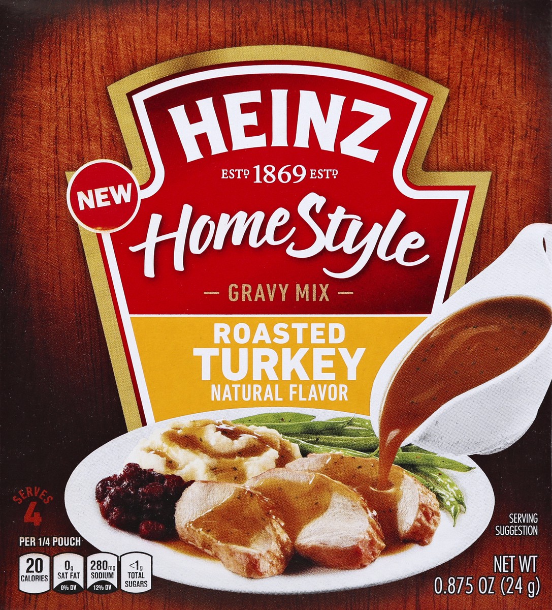 slide 4 of 7, Heinz Gravy Mix 0.875 oz, 0.88 oz