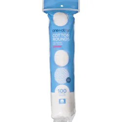 One+Other Premium Cotton Rounds, 100 ct