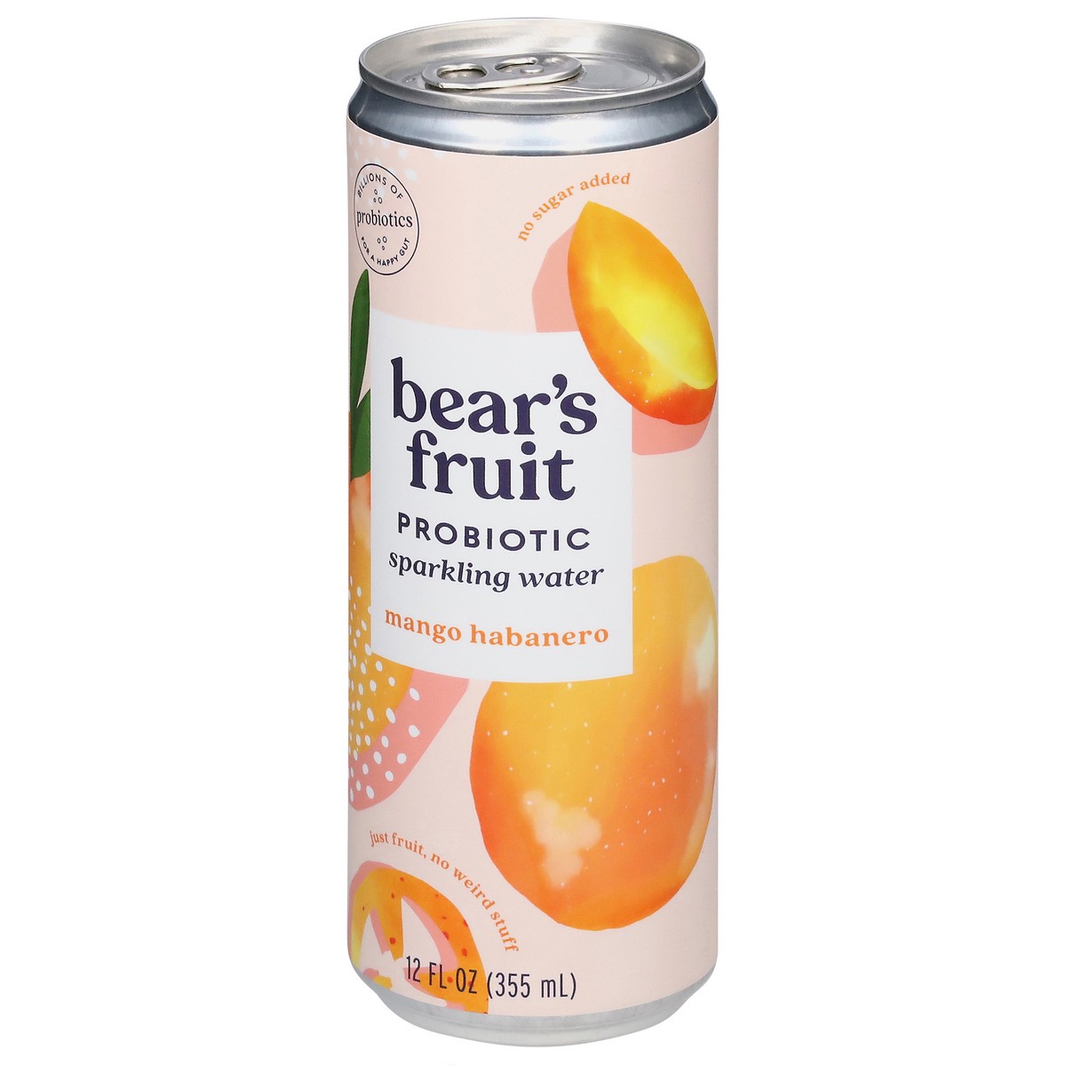 slide 7 of 14, Bears Fruits Probio Mango Hab Sprkl, 12 oz