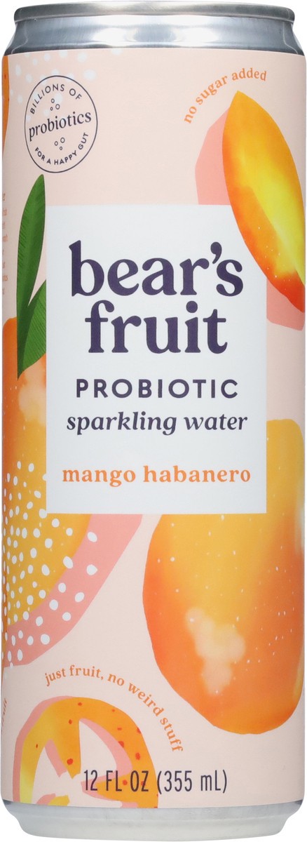 slide 5 of 14, Bears Fruits Probio Mango Hab Sprkl, 12 oz