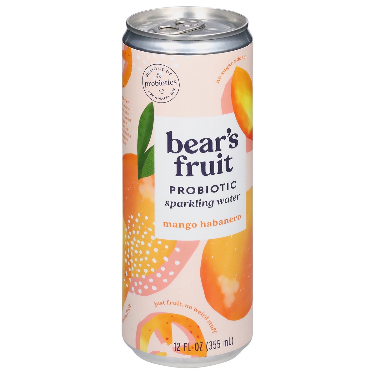 slide 11 of 14, Bears Fruits Probio Mango Hab Sprkl, 12 oz