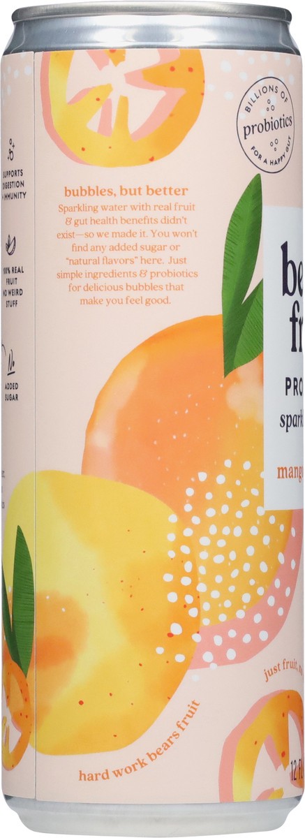 slide 8 of 14, Bears Fruits Probio Mango Hab Sprkl, 12 oz