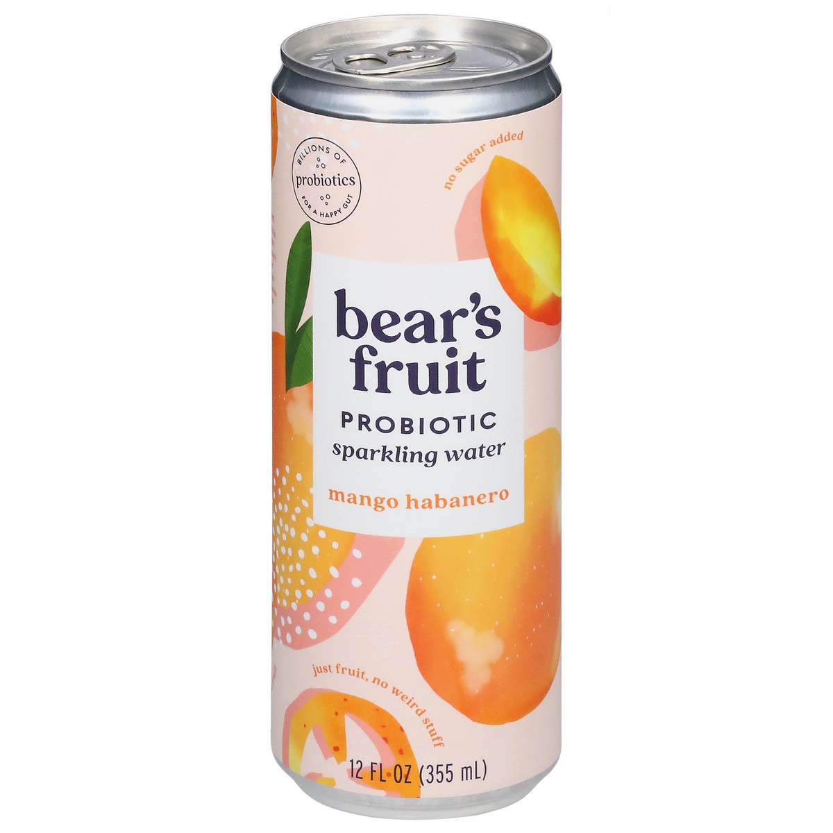 slide 14 of 14, Bears Fruits Probio Mango Hab Sprkl, 12 oz
