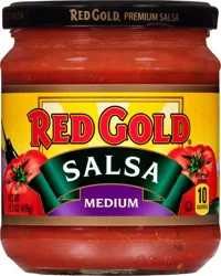 Red Gold Medium Salsa 15.5 oz Jar
