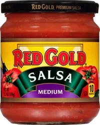 Red Gold Medium Salsa 15.5 oz Jar