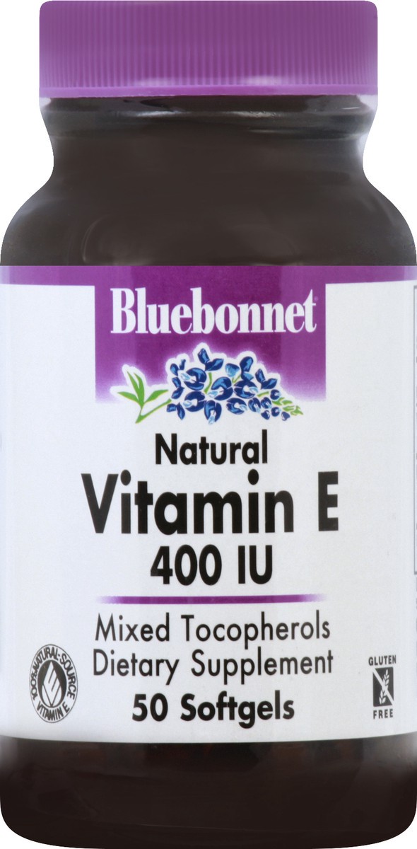 slide 6 of 10, Bluebonnet Nutrition Vitamin E 50 ea, 50 ct