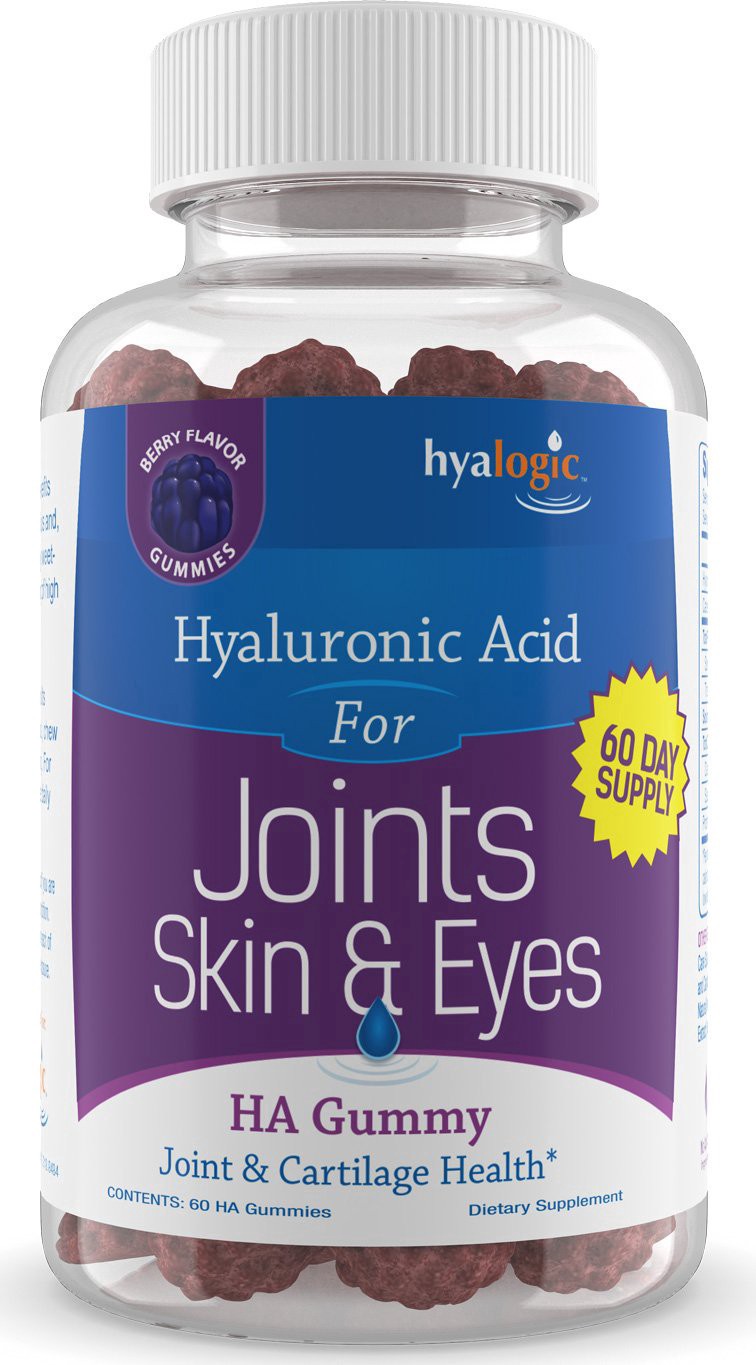 slide 1 of 1, Hyalogic Hyaluronic Acid Gummy, 60 ct